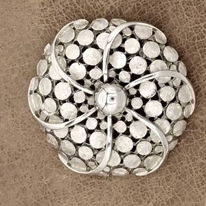 Coro silvertone brooch